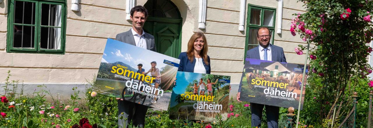 Diesen Sommer genießen wir daheim in Niederösterreich