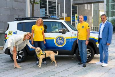 Rettungshunde NÖ nun noch rascher bei der Erstversorgung von Vermissten