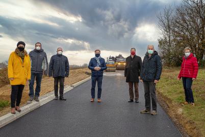 Fertigstellung des Hochwasser-Schutzprojektes in Hüttendorf