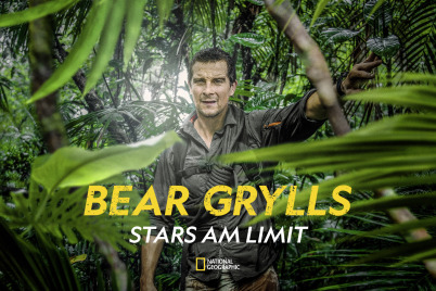 National Geographic präsentiert die 6. Staffel von "Bear Grylls: Stars am Limit" ab 26. April