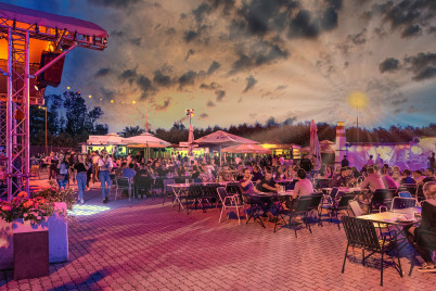 Start des größten Schanigartens im Weinviertel