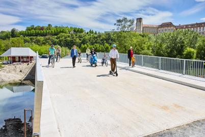 Neue Melk Brücke geöffnet