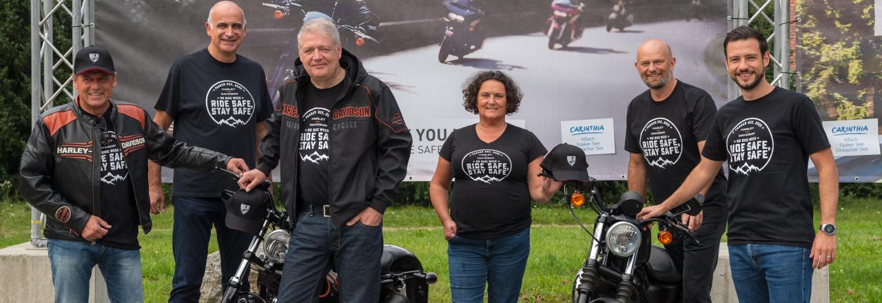 Harley-Davidson Fans auch ohne European Bike Week am Faaker See