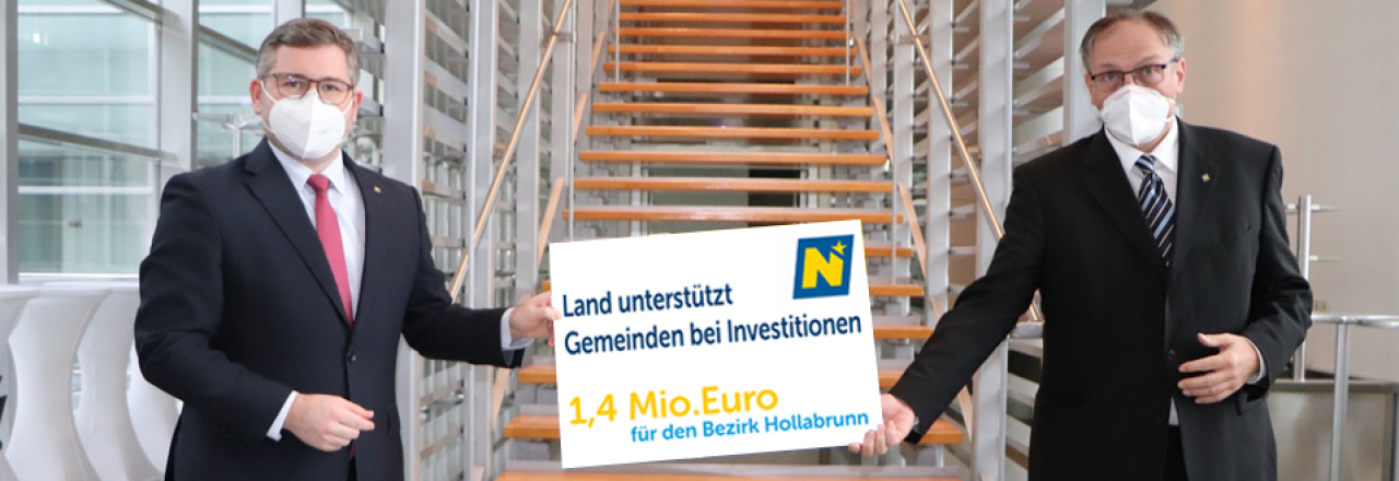 Land unterstützt Gemeinden bei Investitionen