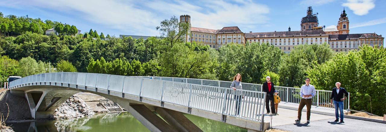 Neue Melk Brücke geöffnet