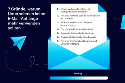 7 Gründe, warum Unternehmen keine E-Mail-Anhänge mehr verwenden sollten