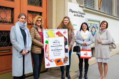 HELP mobile unterstützt Kultursponsoring für Wiener Volksschule mit 30.000 Euro