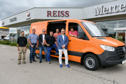 Mercedes Sprinter ersetzt in die Jahre gekommene Pritsche