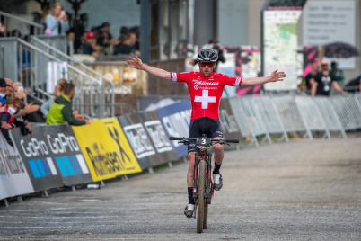 Mathias Flückiger gewinnt den UCI Mountainbike Gesamtweltcup