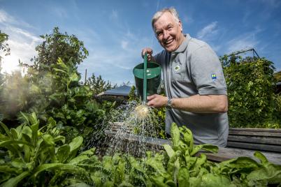 „Bleib zu Hause, bleib im Garten“