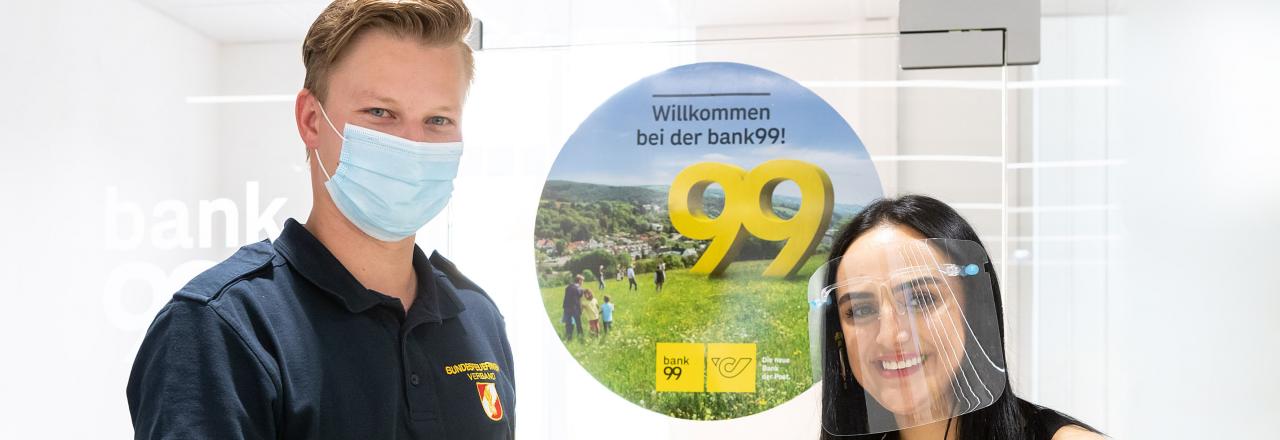 COVID-19 schmälert Feuerwehr-Budget - bank99 unterstützt Feuerwehren mit 10 Euro je Mitgliedskonto