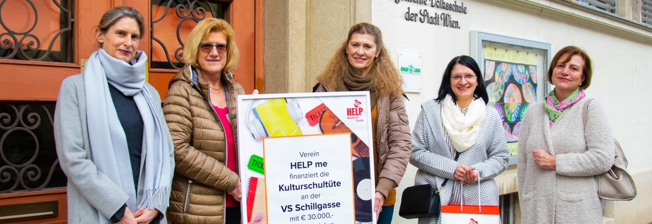 HELP mobile unterstützt Kultursponsoring für Wiener Volksschule mit 30.000 Euro