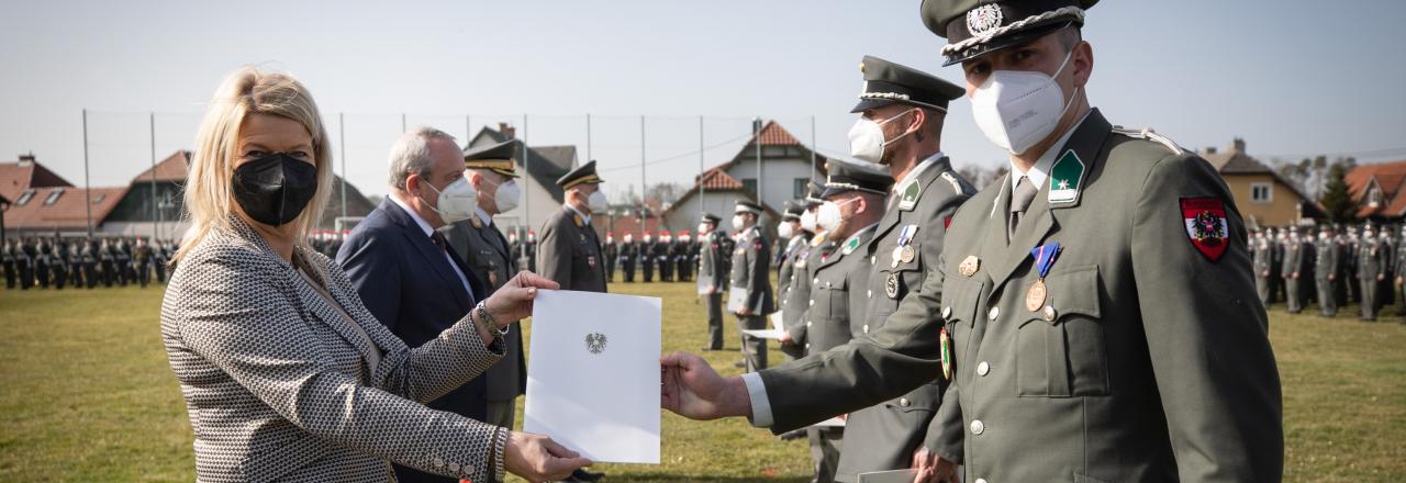 654 neue Unteroffiziere für das Bundesheer