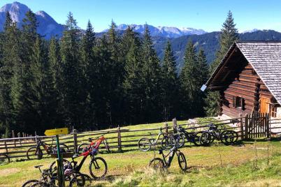 Mountainbiker stürmen Österreichs Berge