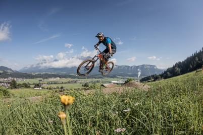 Neue Trails und Bike-Schlepplift in der Region St. Johann in Tirol