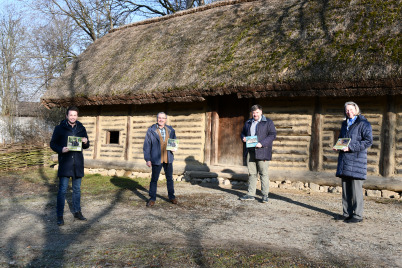 Museumsverein zu Besuch im MAMUZ Schloss Asparn/Zaya