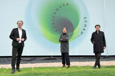 Mobiler Pavillon am Wiener Heldenplatz