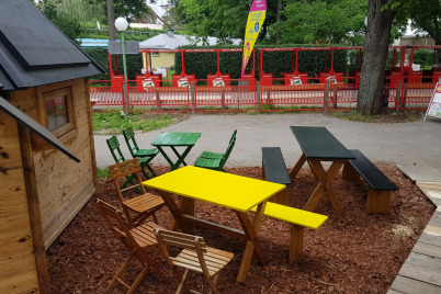 Heiße Kohlen und kühle Drinks im Wiener Prater