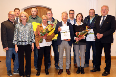 Jubiläumsfeier für langjährige Magistratsmitarbeiter in Krems