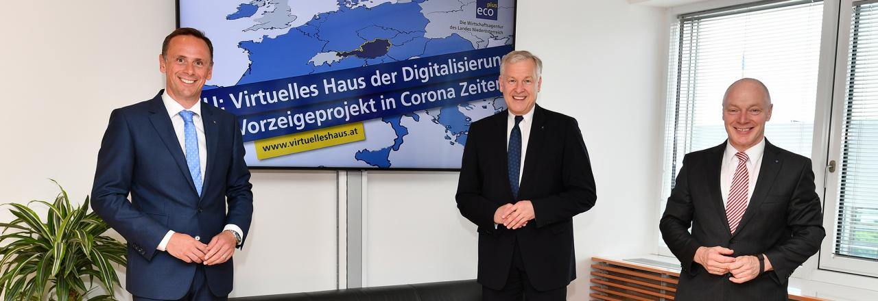 Niederösterreichs virtuelles Haus der Digitalisierung ist Vorzeigeprojekt in Corona-Zeiten
