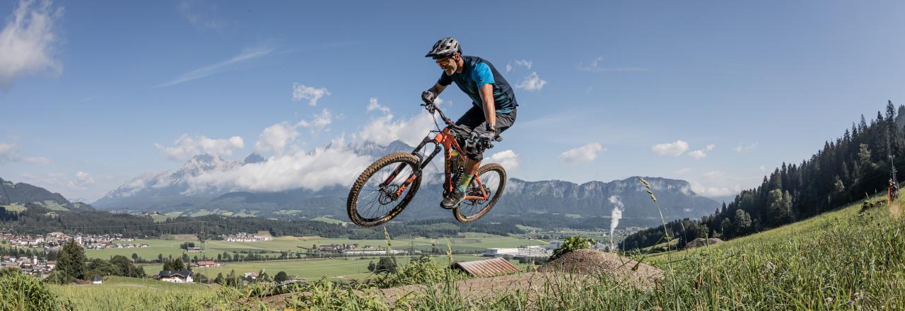 Neue Trails und Bike-Schlepplift in der Region St. Johann in Tirol