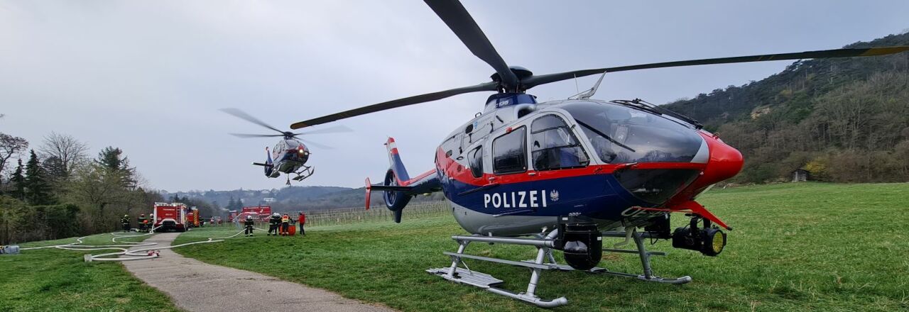 Waldbrand in Mödling aus bisher unbekannter Ursache ausgebrochen