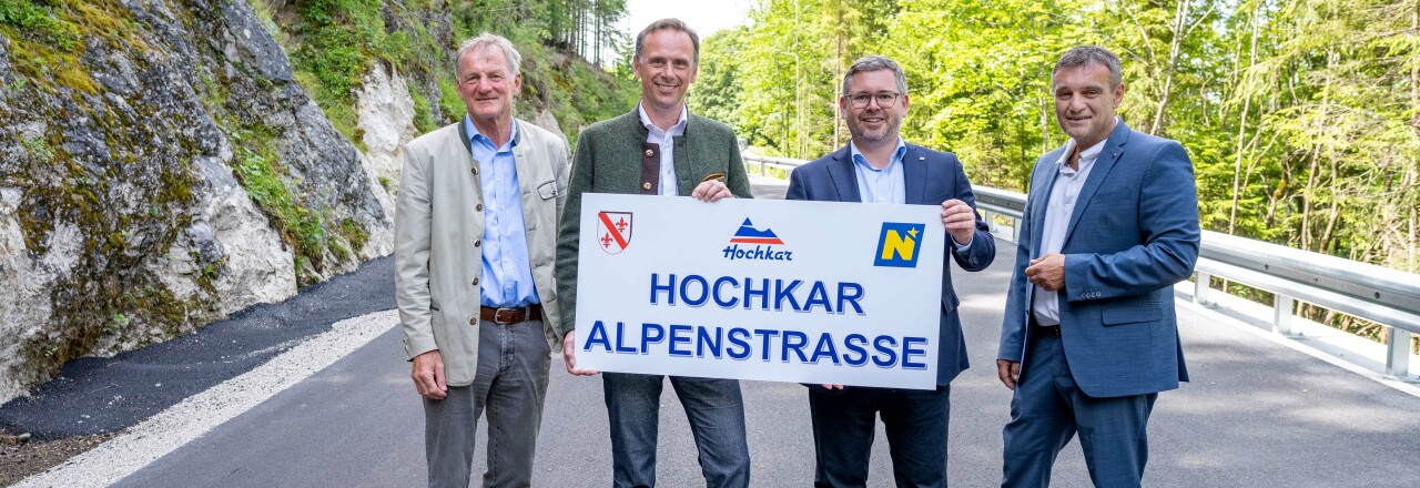 Zweiter Teil der Sanierung der Hochkar-Alpenstraße abgeschlossen