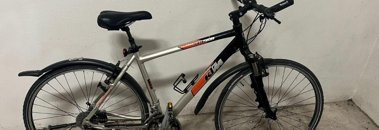 Gestohlenes Fahrrad aufgefunden 