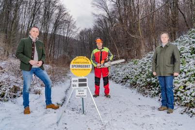 Schmuckenschlager und Danninger appellieren an Waldbesucher, geltende Regeln einzuhalten