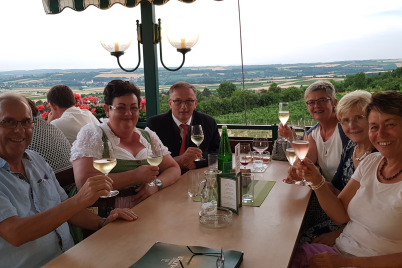 Heurigenbesuch bei Humer-Gilly in Maissau