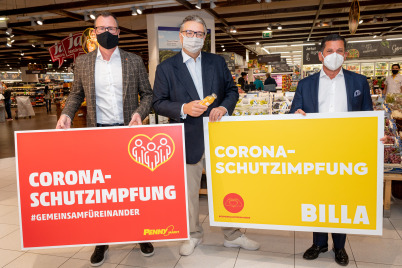 Stadt Wien und REWE Group bieten COVID-Schutzimpfung ohne Termin bei der Supermarkt-Kassa
