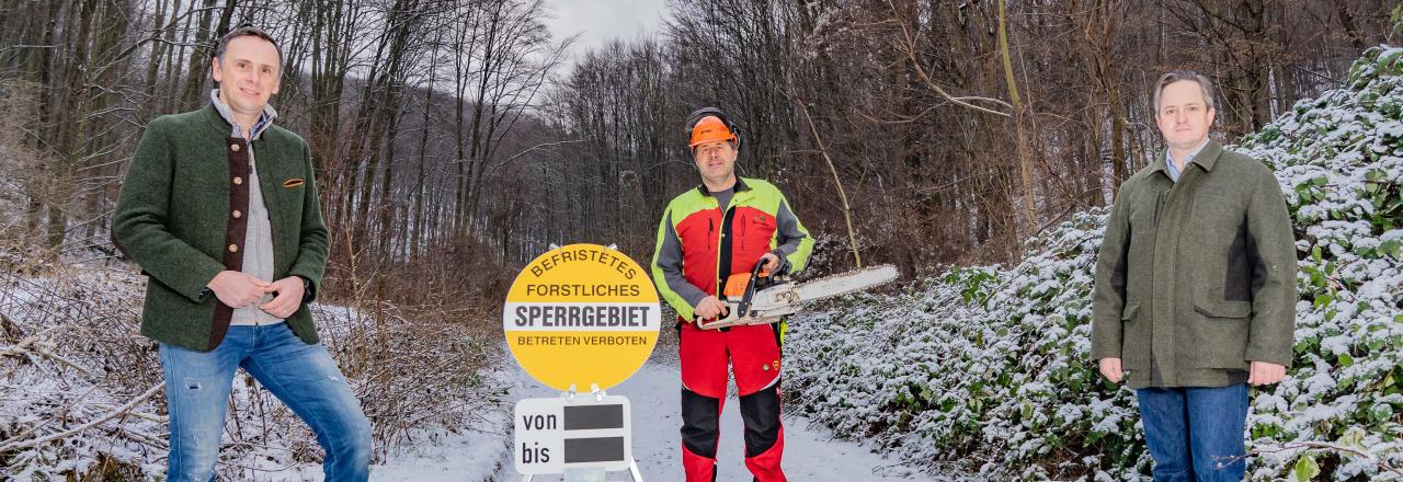 Schmuckenschlager und Danninger appellieren an Waldbesucher, geltende Regeln einzuhalten