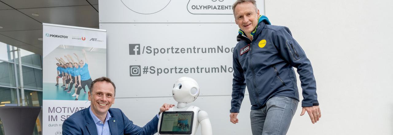 SPORTUNION erforscht Roboterunterstützung im Sportbereich