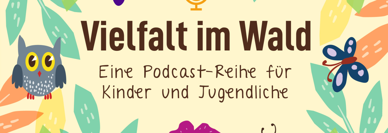 Podcast zum Thema Biodiversität für Klein und Größer