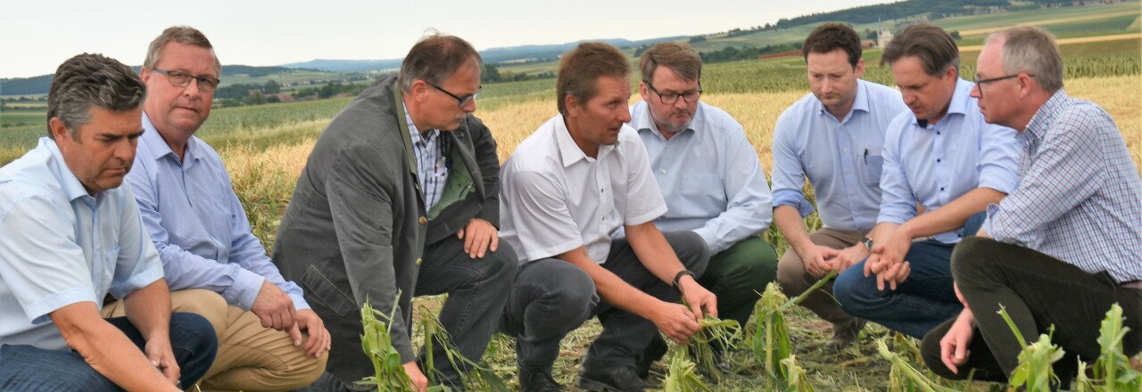 Lokalaugenschein nach Unwetter-Katastrophe