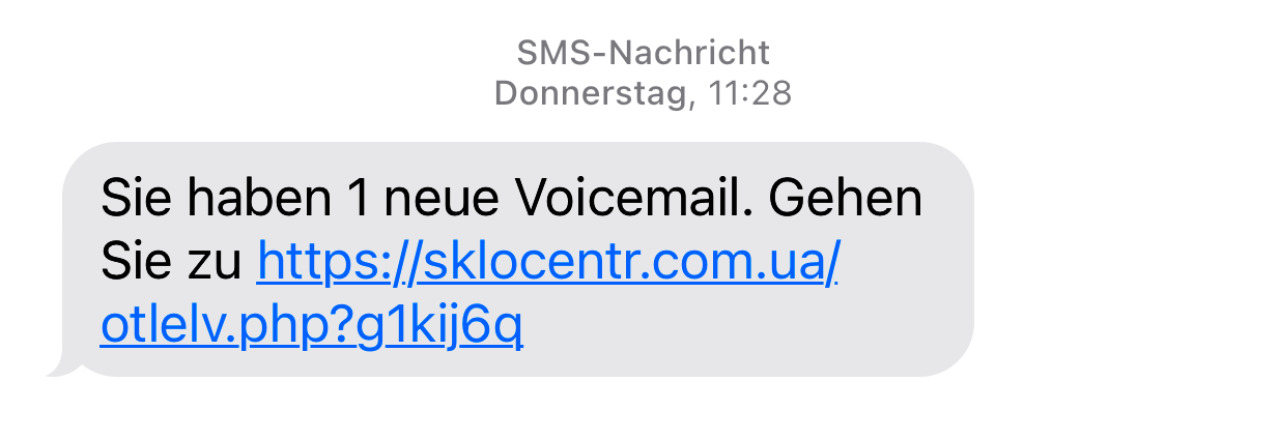 Polizei warnt vor kostspieligen Voicemail-Benachrichtigungen