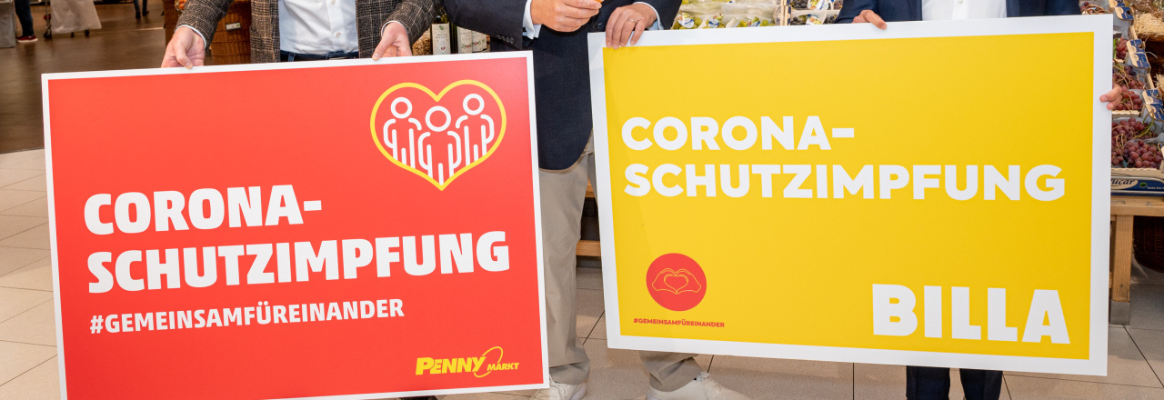 Stadt Wien und REWE Group bieten COVID-Schutzimpfung ohne Termin bei der Supermarkt-Kassa