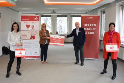HELP mobile und Volkshilfe Wien besiegeln Spendenpartnerschaft