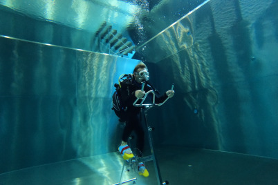 Unterwassercycling - Weltrekorde sind fällig!