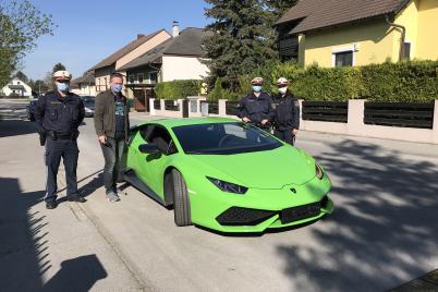  In Deutschland gestohlener Lamborghini sichergestellt  