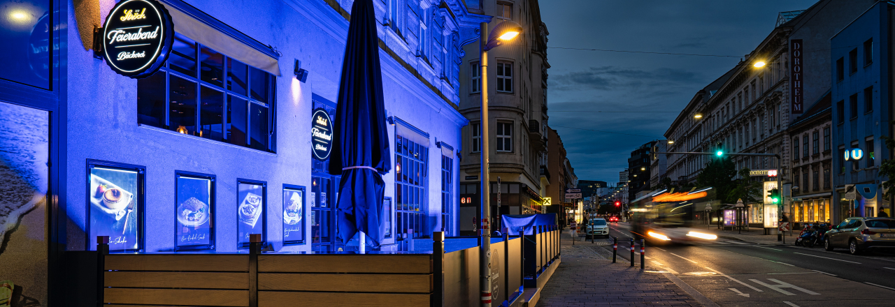 Ströck-Feierabend macht blau