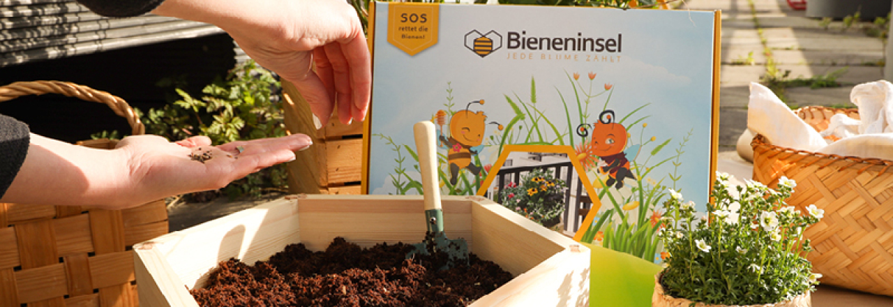 Bienen retten mit Veganz Ohnig und der Bieneninsel