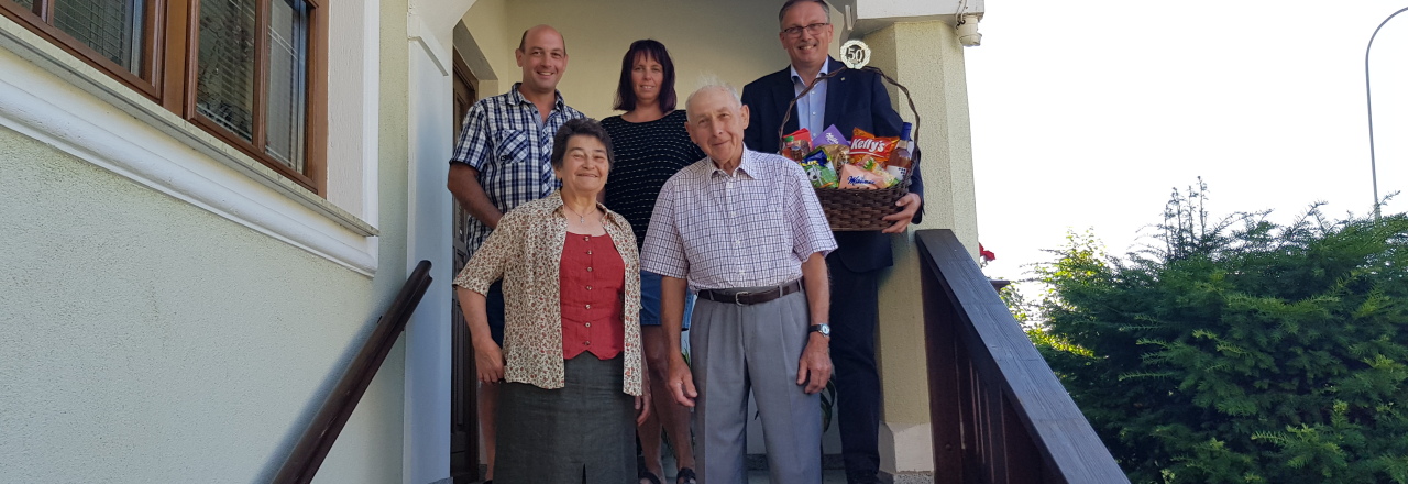 Ehepaar Trittenwein aus Kalladorf feierte Goldene Hochzeit