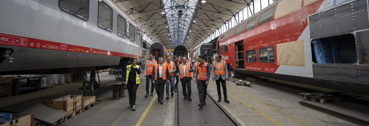 LR Schleritzko besuchte ÖBB TS-Werk in St. Pölten