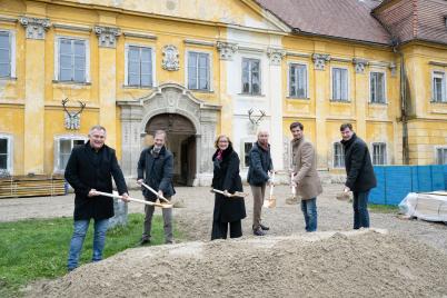 Start der baulichen Maßnahmen zur NÖ Landesausstellung 2022