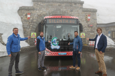 Mit dem 100 % Elektro-Bus auf den Großglockner!