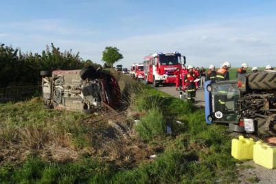 Verkehrsunfall mit Personenschaden – Bezirk Gänserndorf