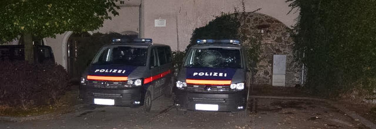 Sachbeschädigung durch Vandalismus an Einsatzfahrzeugen der Polizei