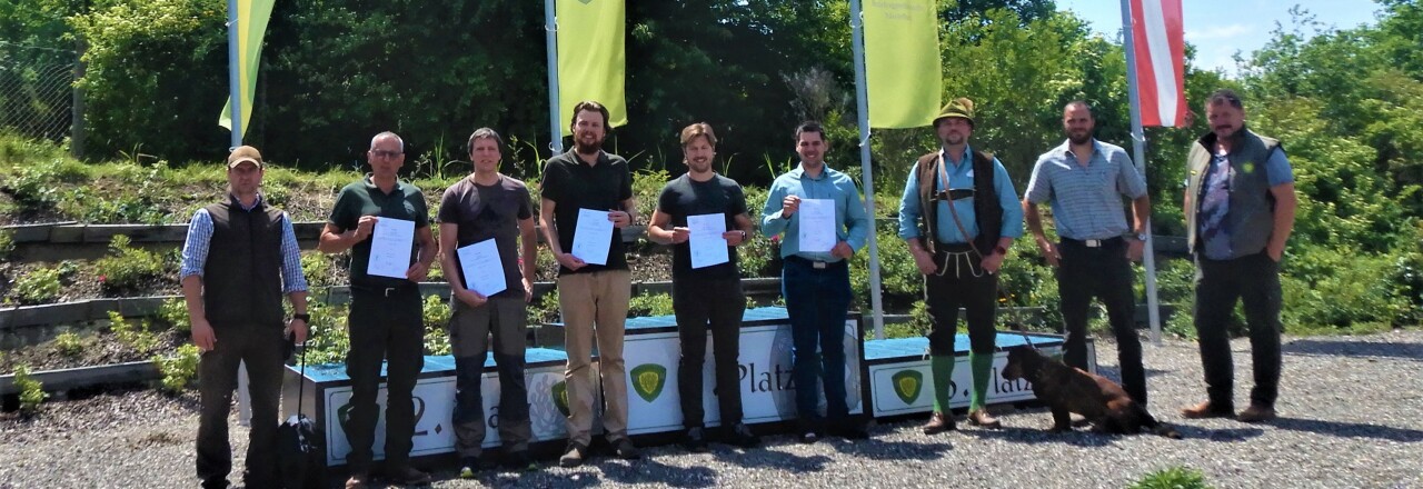 Jungjägerprüfungen beim Schützenverein-Mistelbach