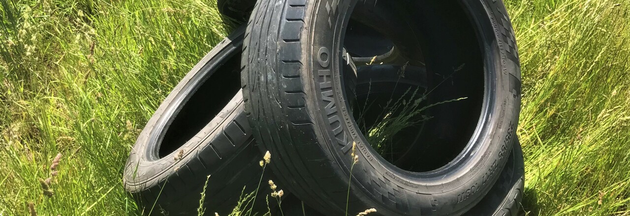 Illegale Ablagerung in freier Natur